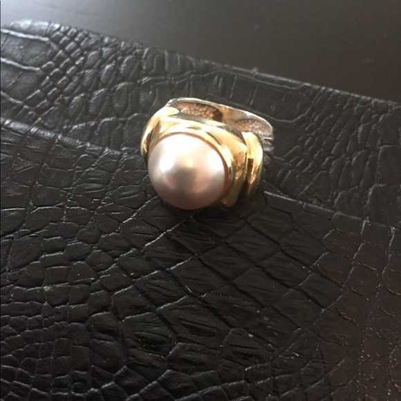 DAVID YURMAN RING PEARL NOBLESSE- EARLY - Picture 4 of 6